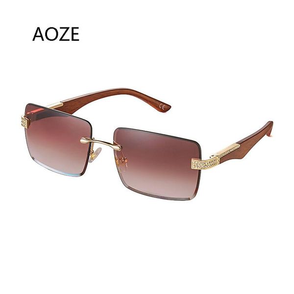 sunglasses 2021 retro women brand designer fashion rimless gradient sun glasses shades cutting lens ladies frameless eyeglasses, White;black
sunglasses 2021 retro women brand designer fashion rimless gradient sun glasses shades cutting lens ladies frameless eyeglasses, White;black