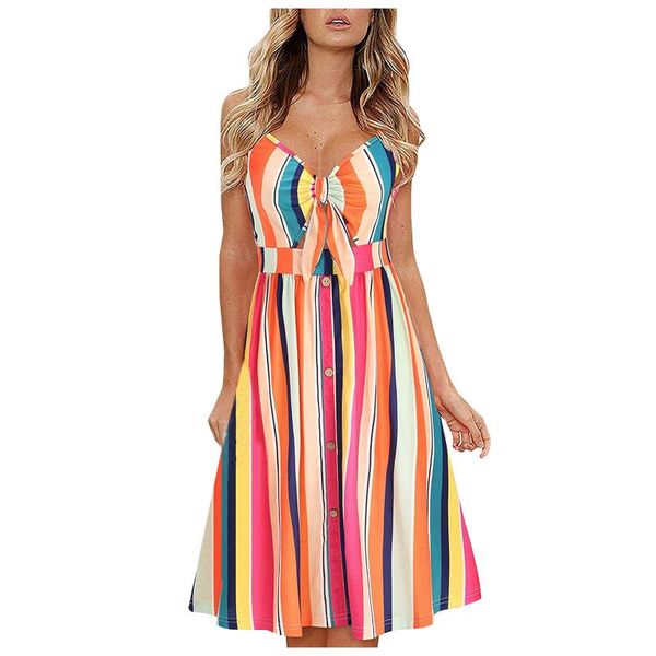 casual dresses stripe for women 2021 kleider damen beach sling v-neck button elegant women's summer dress vestidos de verano, Black;gray
casual dresses stripe for women 2021 kleider damen beach sling v-neck button elegant women's summer dress vestidos de verano, Black;gray
