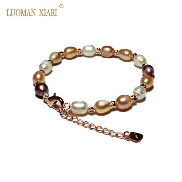 link, chain wholesale 100% natural pearl bracelet white pink lobster clasp extension rose golden for women about 18cm, Black
link, chain wholesale 100% natural pearl bracelet white pink lobster clasp extension rose golden for women about 18cm, Black