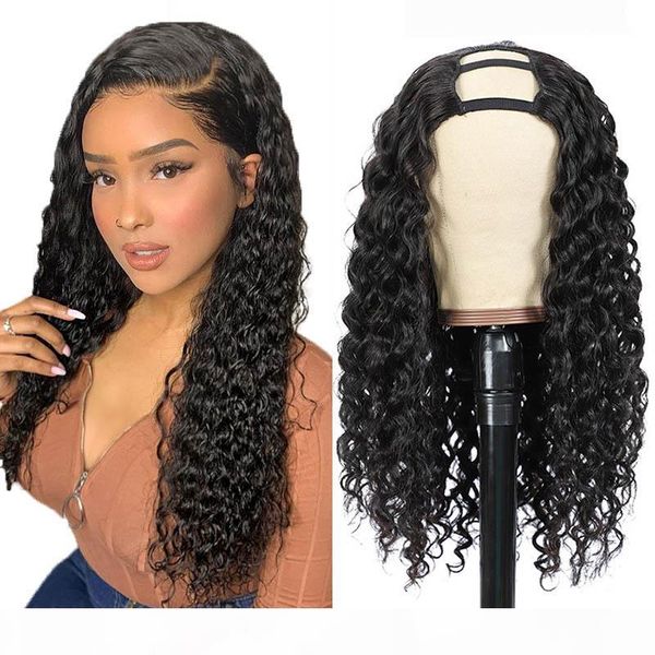 2x4inch u part wig kinky curly 100% human hair curly u part wigs for black women 150% density brazilian remy hair wig, Black;brown
2x4inch u part wig kinky curly 100% human hair curly u part wigs for black women 150% density brazilian remy hair wig, Black;brown