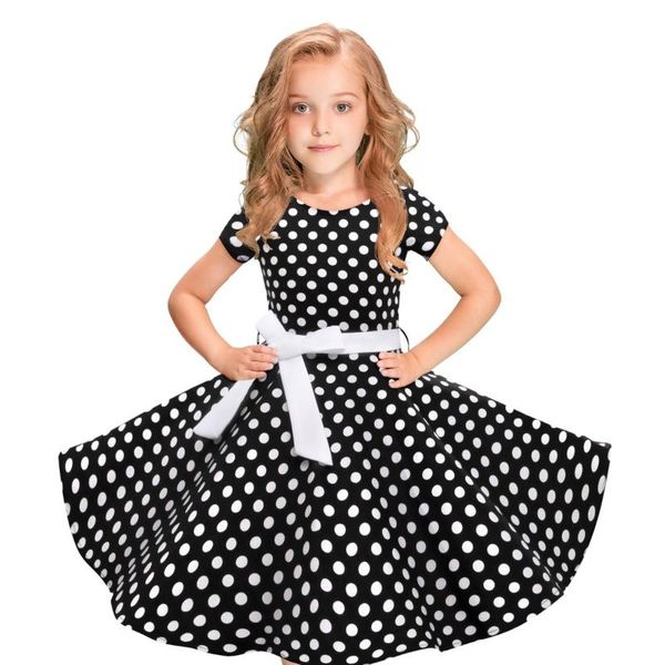girl's dresses kids girls short seeve vintage dress polka dot princess swing rockabilly party baby costume vestidos de verano#45, Red;yellow
girl's dresses kids girls short seeve vintage dress polka dot princess swing rockabilly party baby costume vestidos de verano#45, Red;yellow