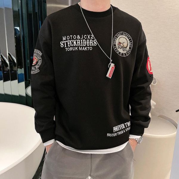 men's hoodies & sweatshirts luxurious round neck black white hoodie with diamonds autumn winter unique design personalized warmth top
men's hoodies & sweatshirts luxurious round neck black white hoodie with diamonds autumn winter unique design personalized warmth top
