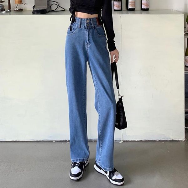women's jeans woman 2021 autumn korean fashion ins high waist wild thin loose long wide-leg pants for women, Blue
women's jeans woman 2021 autumn korean fashion ins high waist wild thin loose long wide-leg pants for women, Blue