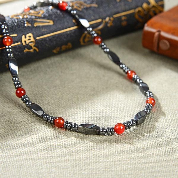 chokers natural hematite stone beads necklace for women agates beaded necklaces magnetic clasp choker chain party gifts jewelry b420, Golden;silver
chokers natural hematite stone beads necklace for women agates beaded necklaces magnetic clasp choker chain party gifts jewelry b420, Golden;silver