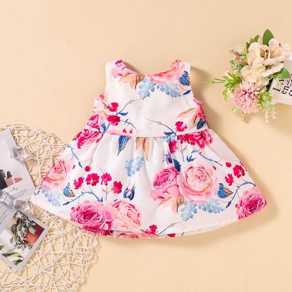 girl's dresses summer toddler baby girls printed gown halter princess dress born girl clothes vetement fille 2021, Red;yellow
girl's dresses summer toddler baby girls printed gown halter princess dress born girl clothes vetement fille 2021, Red;yellow