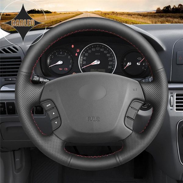 steering wheel covers diy car cover for fyundai sonata 2 nf 2005-2009 kia carens 2007-2011 black leather stitching custom holder
steering wheel covers diy car cover for fyundai sonata 2 nf 2005-2009 kia carens 2007-2011 black leather stitching custom holder