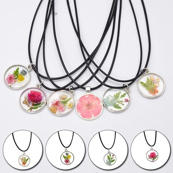 handmade boho transparent resin dried flower daisy multicolor pendant silver color ball chain for women gift 46cm
handmade boho transparent resin dried flower daisy multicolor pendant silver color ball chain for women gift 46cm