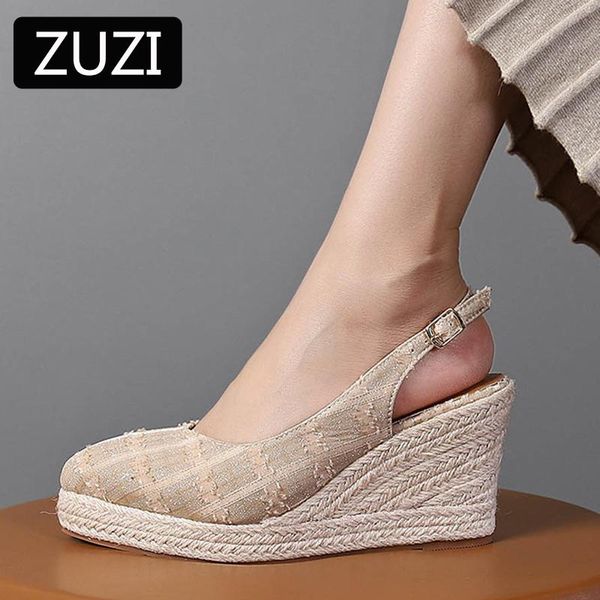 dress shoes zuzi women's espadrilles wedge 2021 sandals skirt hollow single fashion pointed high heels thick bottom straw, Black
dress shoes zuzi women's espadrilles wedge 2021 sandals skirt hollow single fashion pointed high heels thick bottom straw, Black
