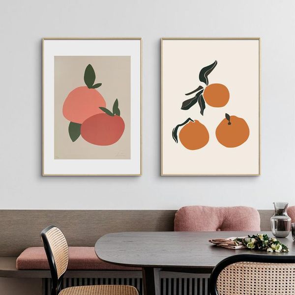 paintings abstract orange peach flower wall art canvas painting boho style minimalist picture poster print nordic living room home decor 
paintings abstract orange peach flower wall art canvas painting boho style minimalist picture poster print nordic living room home decor