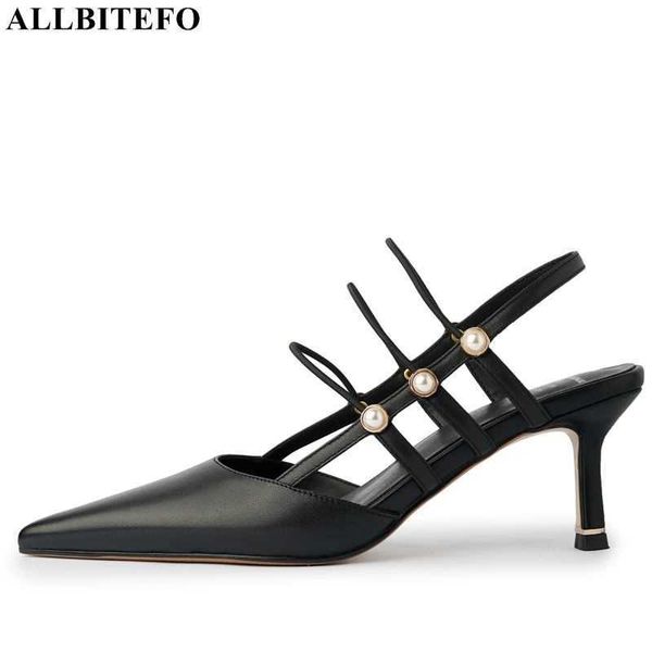 allbitefo pointed toe stiletto soft genuine leather high heels fashion street sandals women heels shoes summer women sandals 210611, Black
allbitefo pointed toe stiletto soft genuine leather high heels fashion street sandals women heels shoes summer women sandals 210611, Black