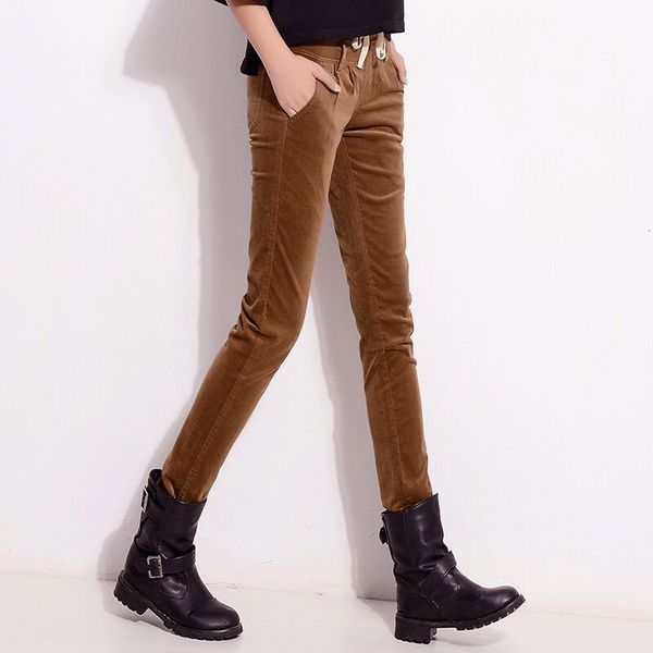 women's corduroy and winter velvet harlan boots little multicolored elastic waist thin pants kzya, Black;white
women's corduroy and winter velvet harlan boots little multicolored elastic waist thin pants kzya, Black;white