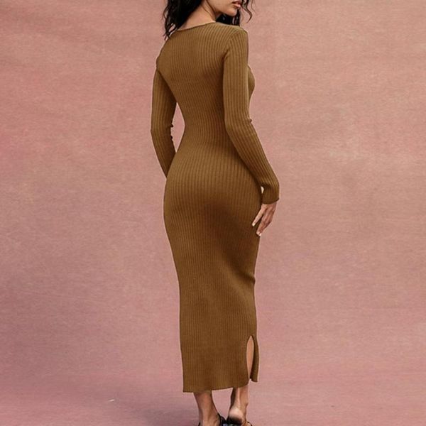 casual dresses thick square collar solid color knitted dress warm autumn for daily wear, Black;gray
casual dresses thick square collar solid color knitted dress warm autumn for daily wear, Black;gray