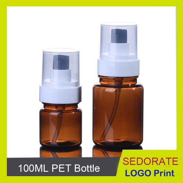 sedorate 20 pcs/lot empty plastic bottle with pump lid 100ml brown bottles cream lotion refillable bottles cosmetics xmma145
sedorate 20 pcs/lot empty plastic bottle with pump lid 100ml brown bottles cream lotion refillable bottles cosmetics xmma145