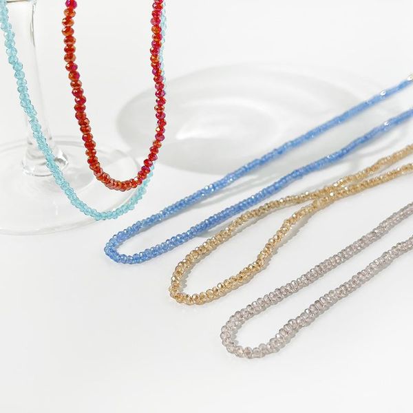 chains allme dainty multi coloured faceted bead chain choker for women candy color acrylic beaded necklaces summer jewelry, Silver
chains allme dainty multi coloured faceted bead chain choker for women candy color acrylic beaded necklaces summer jewelry, Silver