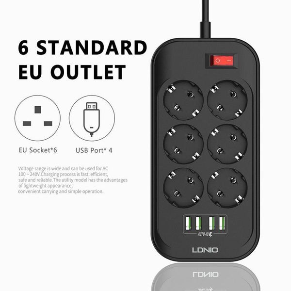 smart power plugs eu plug electrical socket extension strip 3.4a 4 usb charger adapter 6 outlet surge protection switch home
smart power plugs eu plug electrical socket extension strip 3.4a 4 usb charger adapter 6 outlet surge protection switch home
