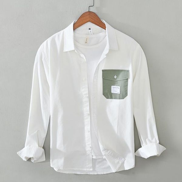 new design long sleeve comfortable pure cotton shirt men brand casual shirts for men fashion trendy white shirt male chemise, White;black
new design long sleeve comfortable pure cotton shirt men brand casual shirts for men fashion trendy white shirt male chemise, White;black