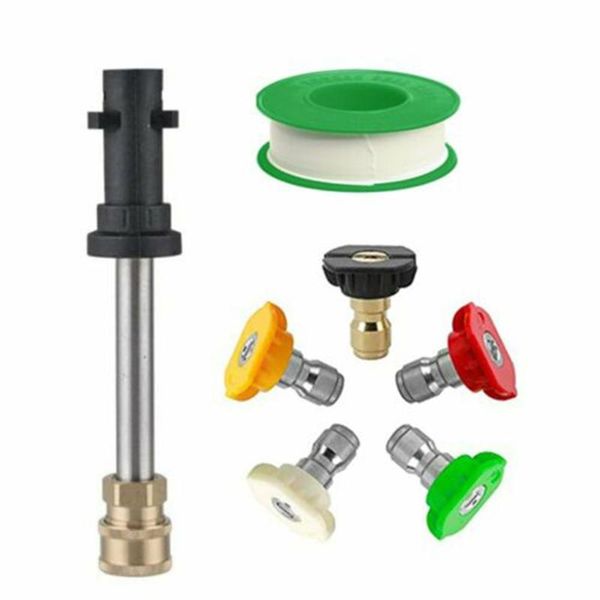 watering equipments pressure washer lance spray wand 5 nozzle tips for karcher k2 k3 k4 k5 k6 k7 nozzles adapter fits
watering equipments pressure washer lance spray wand 5 nozzle tips for karcher k2 k3 k4 k5 k6 k7 nozzles adapter fits