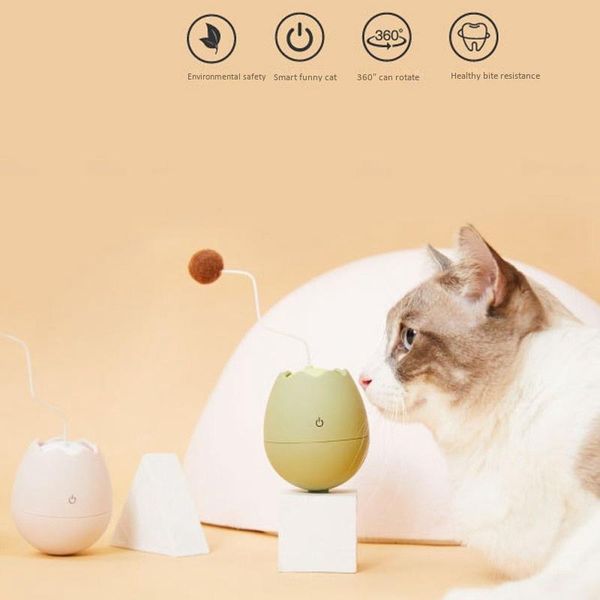cat toys eggshell self-hey swinging ball toy funny stick interactive automatically play with
cat toys eggshell self-hey swinging ball toy funny stick interactive automatically play with
