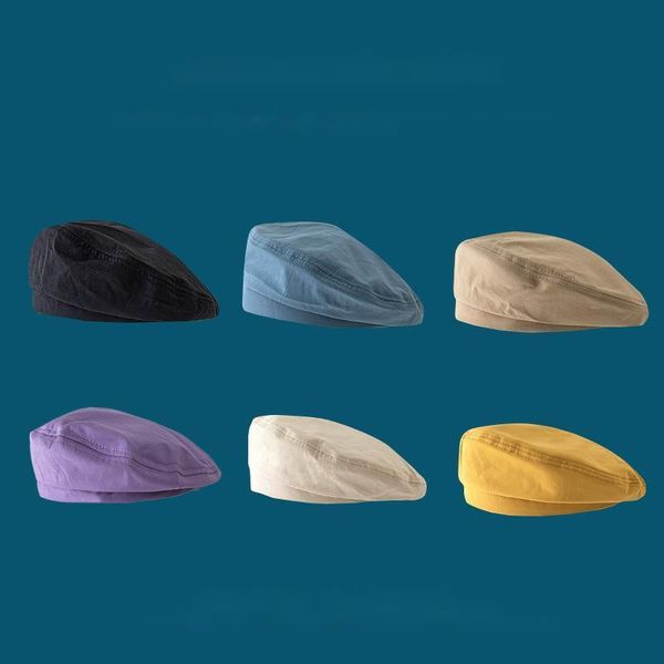 beanies spring beret hats for women cotton solid color fashion retro thin painter cap hat female gorras vintage flat
beanies spring beret hats for women cotton solid color fashion retro thin painter cap hat female gorras vintage flat