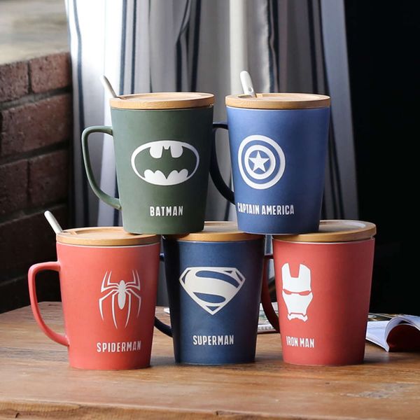 350ml / 520ml mugs coffee cups ceramic tea cup super avenger justice league cups office tea cup with cover and spoon gift
350ml / 520ml mugs coffee cups ceramic tea cup super avenger justice league cups office tea cup with cover and spoon gift