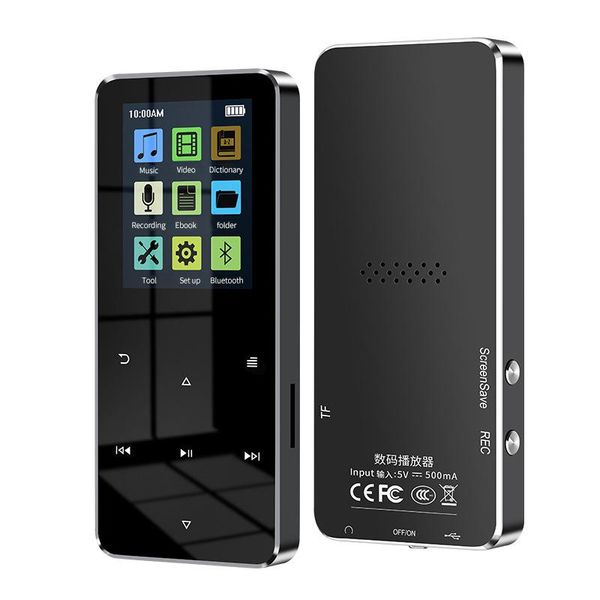 & mp4 players mp3 player with bluetooth-compatible speaker touch key built-in 128gb hifi metal mini portable walkman radio fm recording
& mp4 players mp3 player with bluetooth-compatible speaker touch key built-in 128gb hifi metal mini portable walkman radio fm recording