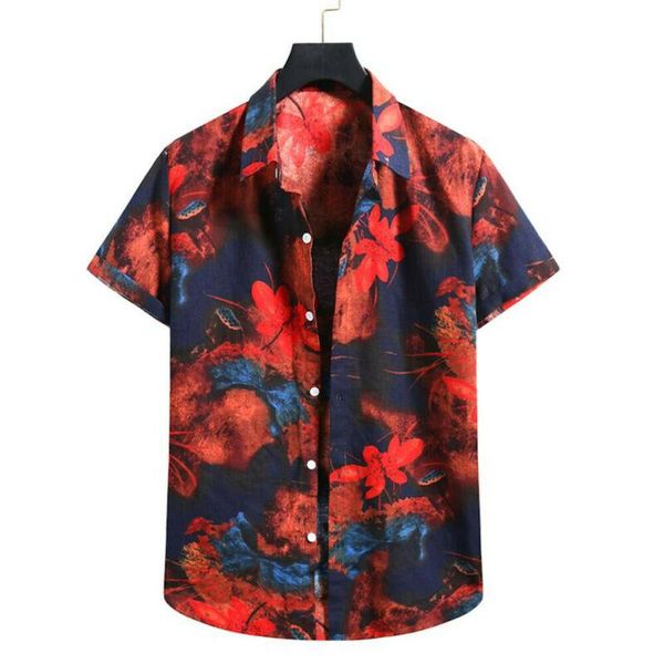 men's casual shirts mens clothes floral printed loose short sleeve shirt summer 2021 holiday beach fashion turn-down collar, White;black
men's casual shirts mens clothes floral printed loose short sleeve shirt summer 2021 holiday beach fashion turn-down collar, White;black