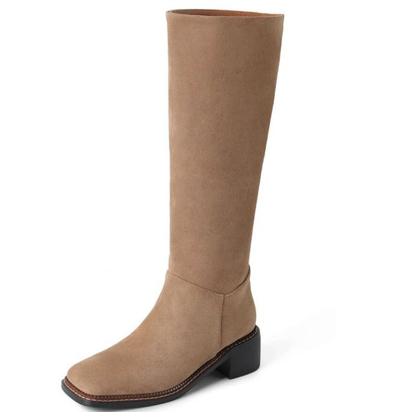 boots autumn and winter style velvet ladies over the knee classic square toe wide tube stretch fabric warm, Black
boots autumn and winter style velvet ladies over the knee classic square toe wide tube stretch fabric warm, Black