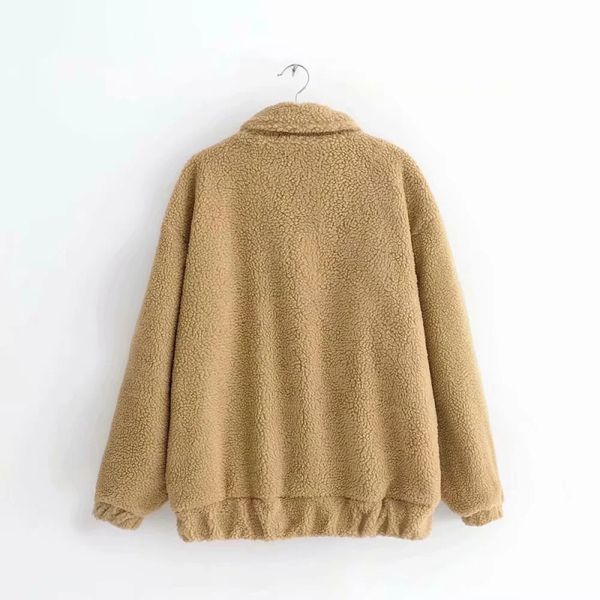 stylish sweet yellow faux chic streetwearlamb fur pockets jacket women autumn fashion coat girls, Black
stylish sweet yellow faux chic streetwearlamb fur pockets jacket women autumn fashion coat girls, Black