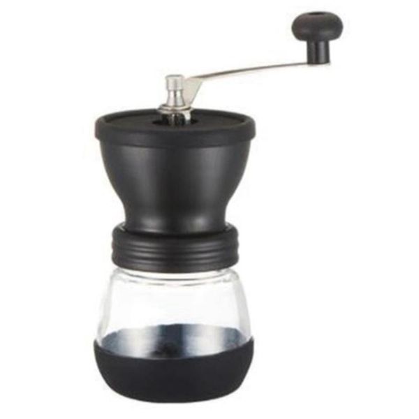 manual coffee grinders burr bean grinder with fortified glass storage jar durable cafe mill maker kitchen tools
manual coffee grinders burr bean grinder with fortified glass storage jar durable cafe mill maker kitchen tools