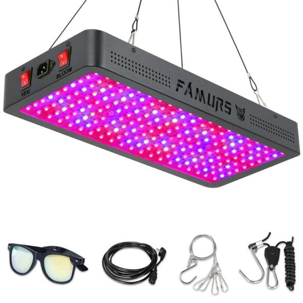 wholesale famurs led grow light 3pcs 2000w full spectrum triple-chip veg bloom for indoor plants grow tent fitolamp
wholesale famurs led grow light 3pcs 2000w full spectrum triple-chip veg bloom for indoor plants grow tent fitolamp