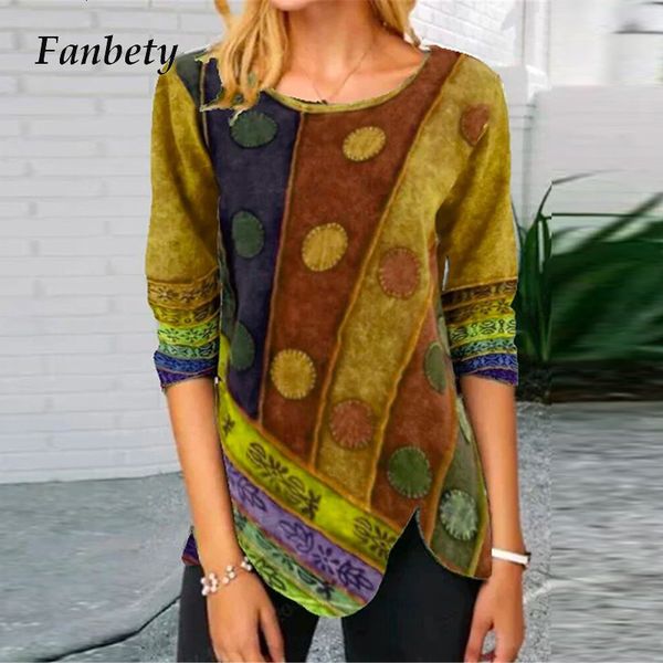 new women casual o neck retro printed irregular blouses 2021 spring autumn long sleeve pullover vintage female shirt blusa 1chm, White;black
new women casual o neck retro printed irregular blouses 2021 spring autumn long sleeve pullover vintage female shirt blusa 1chm, White;black