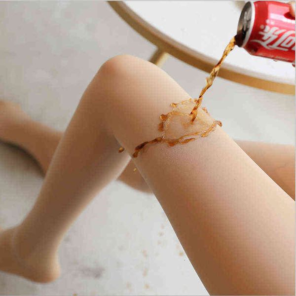 women's leggings i cola all-in-one pants density anti fouling bare leg artifact plush nylon legging's high waist color socks, Black
women's leggings i cola all-in-one pants density anti fouling bare leg artifact plush nylon legging's high waist color socks, Black