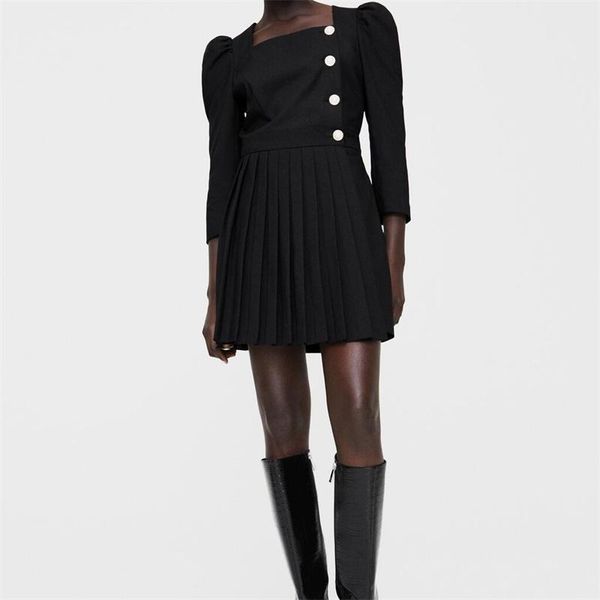 casual dresses women 2021 chic fashion wide pleated blazer style dress long sleeve vestidos mujer, Black;gray
casual dresses women 2021 chic fashion wide pleated blazer style dress long sleeve vestidos mujer, Black;gray