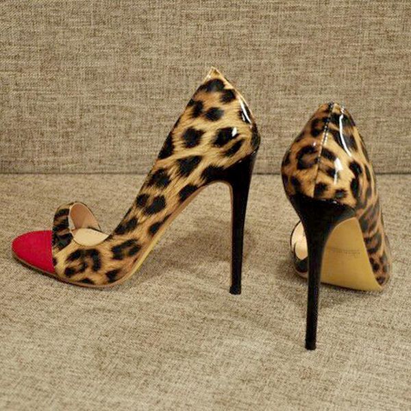 dress shoes women's peep toe 12cm high heels leopard print pumps sandals woman party office slipper big size us5~us15, Black
dress shoes women's peep toe 12cm high heels leopard print pumps sandals woman party office slipper big size us5~us15, Black
