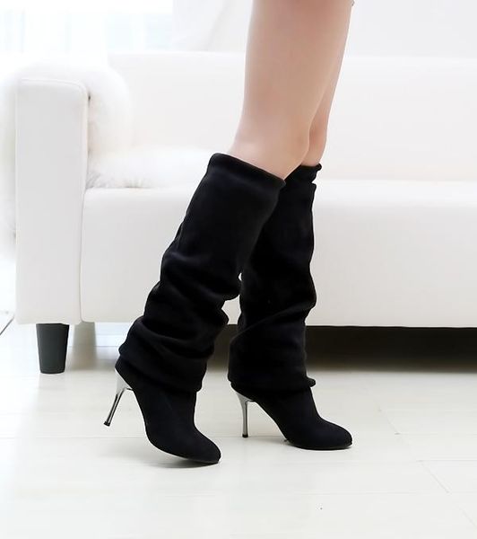 boots women spring autumn high heels shoes 2021 fashion flock over the knee slip on stretch slim boot black brown grey
boots women spring autumn high heels shoes 2021 fashion flock over the knee slip on stretch slim boot black brown grey
