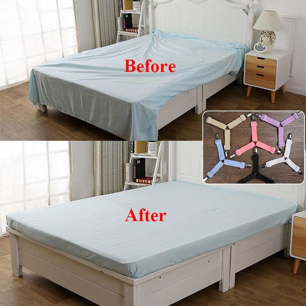 clothing & wardrobe storage 4pcs/set elastic bed sheet grippers clip belt fastener mattress non-slip clips home textiles gadget blanket grip
clothing & wardrobe storage 4pcs/set elastic bed sheet grippers clip belt fastener mattress non-slip clips home textiles gadget blanket grip