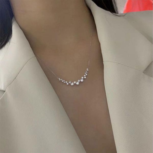 pendant necklaces dainty female crystal geometry necklace charm silver color chain for women cute white zircon wedding
pendant necklaces dainty female crystal geometry necklace charm silver color chain for women cute white zircon wedding