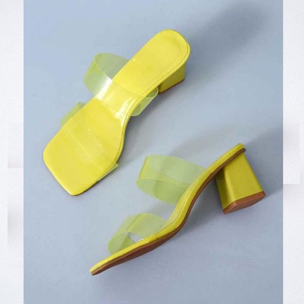 slippers fashion pvc women sandals summer open toed high heels transparent heel party shoes pumps gold zapatillas mujer casa, Black
slippers fashion pvc women sandals summer open toed high heels transparent heel party shoes pumps gold zapatillas mujer casa, Black