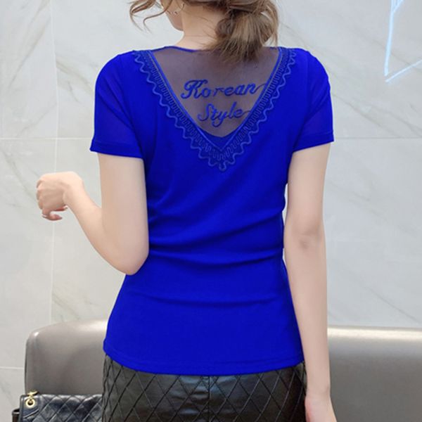 new summer korean style mesh t-shirt girls fashion v-neck fold shiny women short sleeve patchwork back tees 2021 t12907a 6v10, White
new summer korean style mesh t-shirt girls fashion v-neck fold shiny women short sleeve patchwork back tees 2021 t12907a 6v10, White