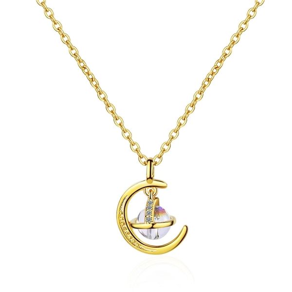 necklace women's dream planet pendant fashion minority short clavicle chain simple temperament net red zircon jewelry, Black
necklace women's dream planet pendant fashion minority short clavicle chain simple temperament net red zircon jewelry, Black