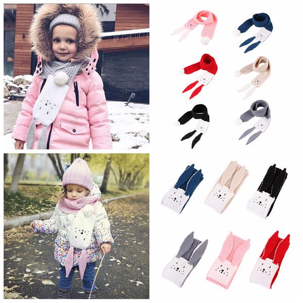 kids winter 6styles scarf rabbit warm ear knitted long scarves boys girls children solid soft fashion cartoon shawls wraps, Red;brown
kids winter 6styles scarf rabbit warm ear knitted long scarves boys girls children solid soft fashion cartoon shawls wraps, Red;brown