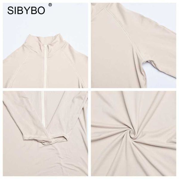 sibybo turtleneck bodycon winter dresses casual sleeve zipper women dress 2021 female stretch long club party vestidos, Black;white
sibybo turtleneck bodycon winter dresses casual sleeve zipper women dress 2021 female stretch long club party vestidos, Black;white