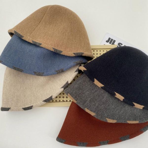 wide brim hats 2021 women winter style korean version classic solid color knitted fisherman hat casual all-match face-lift basin, Blue;gray
wide brim hats 2021 women winter style korean version classic solid color knitted fisherman hat casual all-match face-lift basin, Blue;gray
