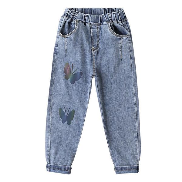kids girls butterfly jeans luminous discolour cool pants for 8 10 12 years girl, Blue
kids girls butterfly jeans luminous discolour cool pants for 8 10 12 years girl, Blue