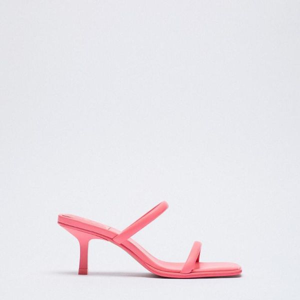 slippers zar dtm2021 summer products women's shoes rose red sheep leather drawstring high heel sandals, Black
slippers zar dtm2021 summer products women's shoes rose red sheep leather drawstring high heel sandals, Black