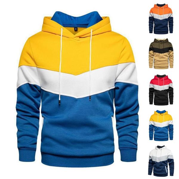 men's hoodies & sweatshirts classic style colorful block men pullover stripe slim long sleeve winter warm sweatshirt sport hooded, Black
men's hoodies & sweatshirts classic style colorful block men pullover stripe slim long sleeve winter warm sweatshirt sport hooded, Black