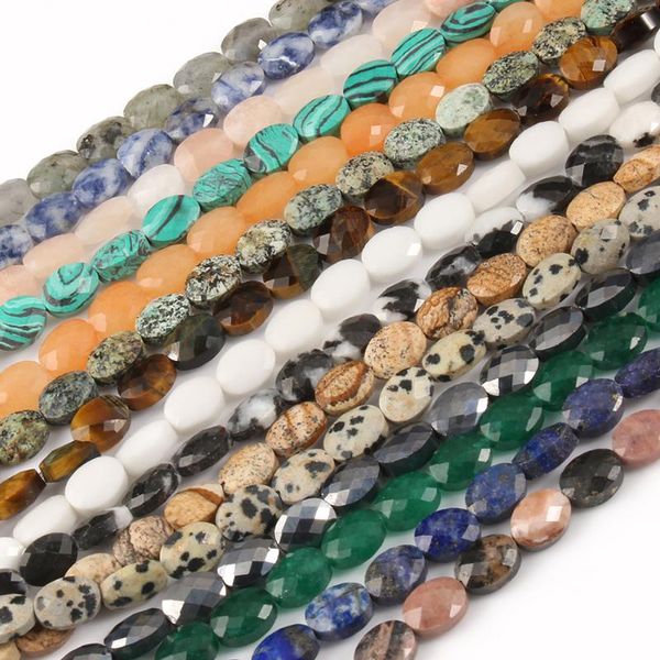 other natural stones tiger eye turquoises agates faceted oval loose spacer beads for jewelry making diy bracelets accessories 15''
other natural stones tiger eye turquoises agates faceted oval loose spacer beads for jewelry making diy bracelets accessories 15''