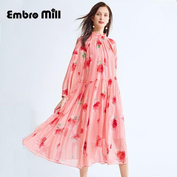 casual dresses pink floral silk exquisite dress high-end women's spring and summer loose elegant loose-fitting long s-l, Black;gray
casual dresses pink floral silk exquisite dress high-end women's spring and summer loose elegant loose-fitting long s-l, Black;gray