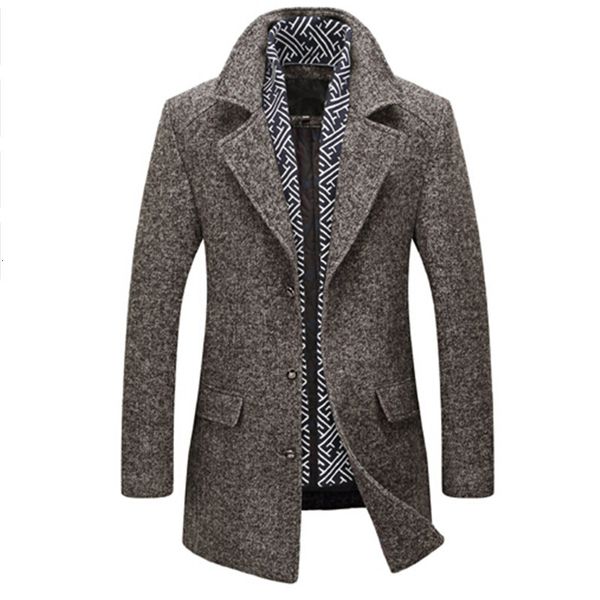 50% imported autumn winter new long wool coat detachable scarf male commercial men's wear mjzy, Black
50% imported autumn winter new long wool coat detachable scarf male commercial men's wear mjzy, Black