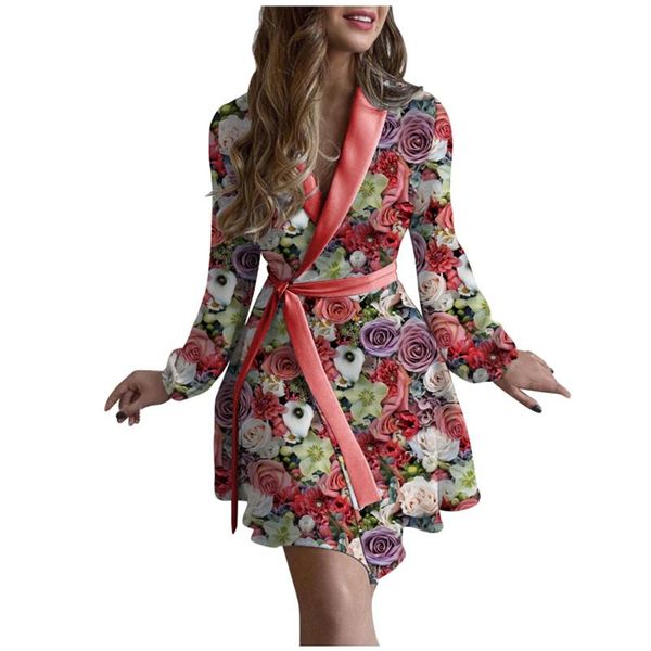 casual dresses ladies evening night dress floral printed bandage mini high waist long sleeve sundress korean vestidos mujer, Black;gray
casual dresses ladies evening night dress floral printed bandage mini high waist long sleeve sundress korean vestidos mujer, Black;gray